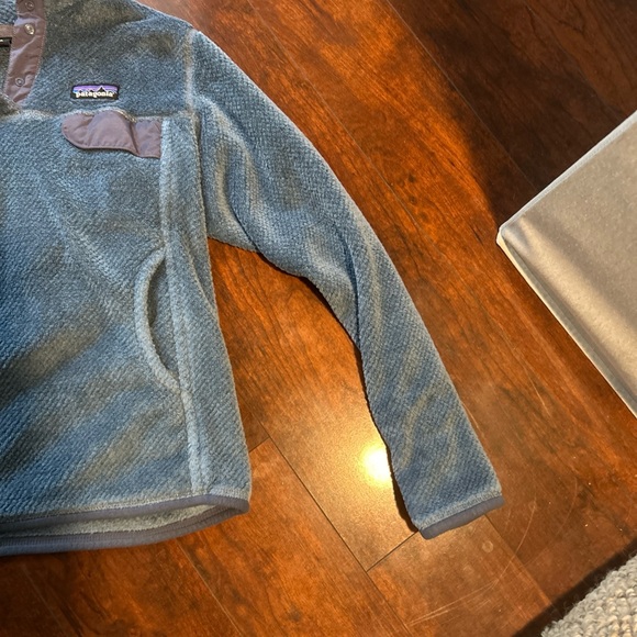 Patagonia Women's Re-Tool Snap T® Pullover Style #25442 Color Blue Size Small - Picture 4 of 8